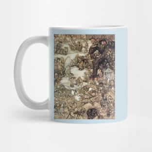 Common Objects at the Seashore - Arthur Rackham Mug